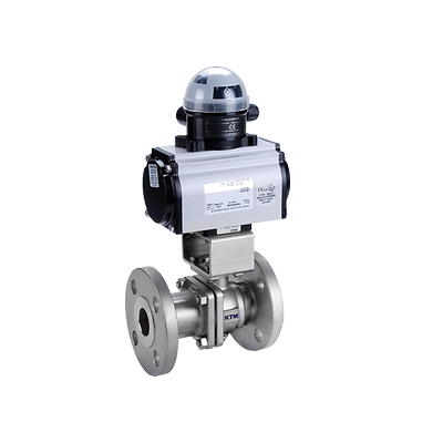 KTM-K-series ef190 ball valves powered actuator